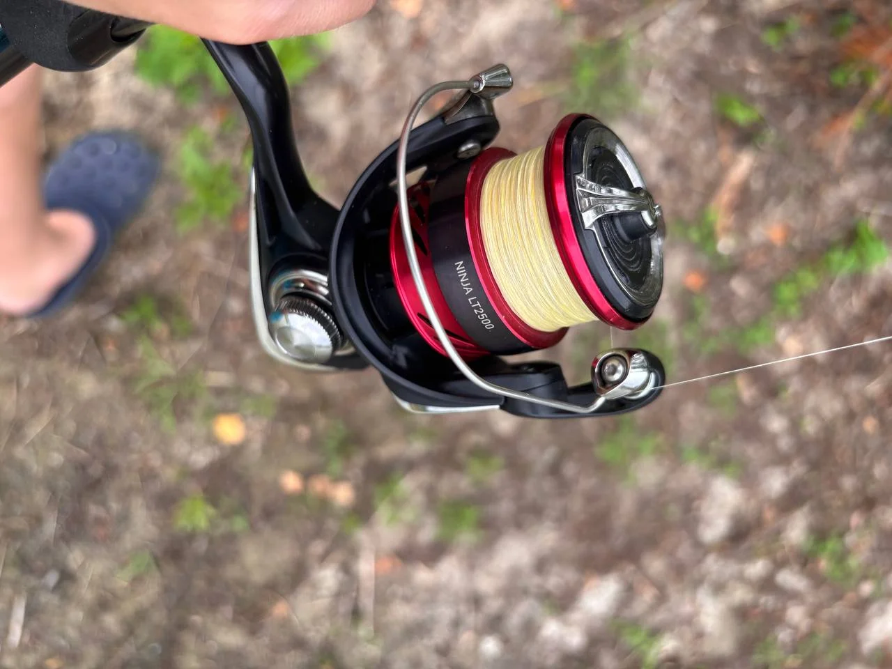 Котушка Daiwa 18 Ninja LT 2500 (зі шнуром)