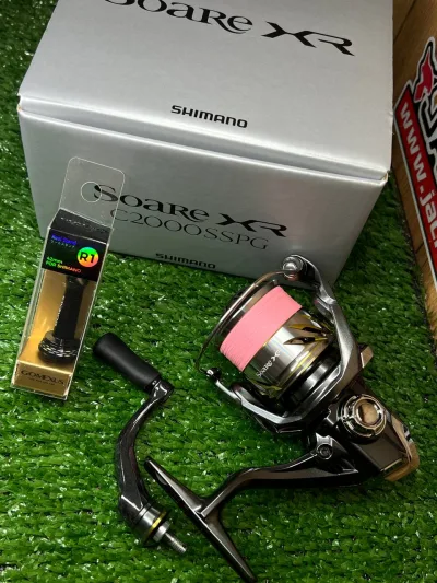 Котушка Shimano Soare XR C2000SSPG (з рілстендом Gomexus)
