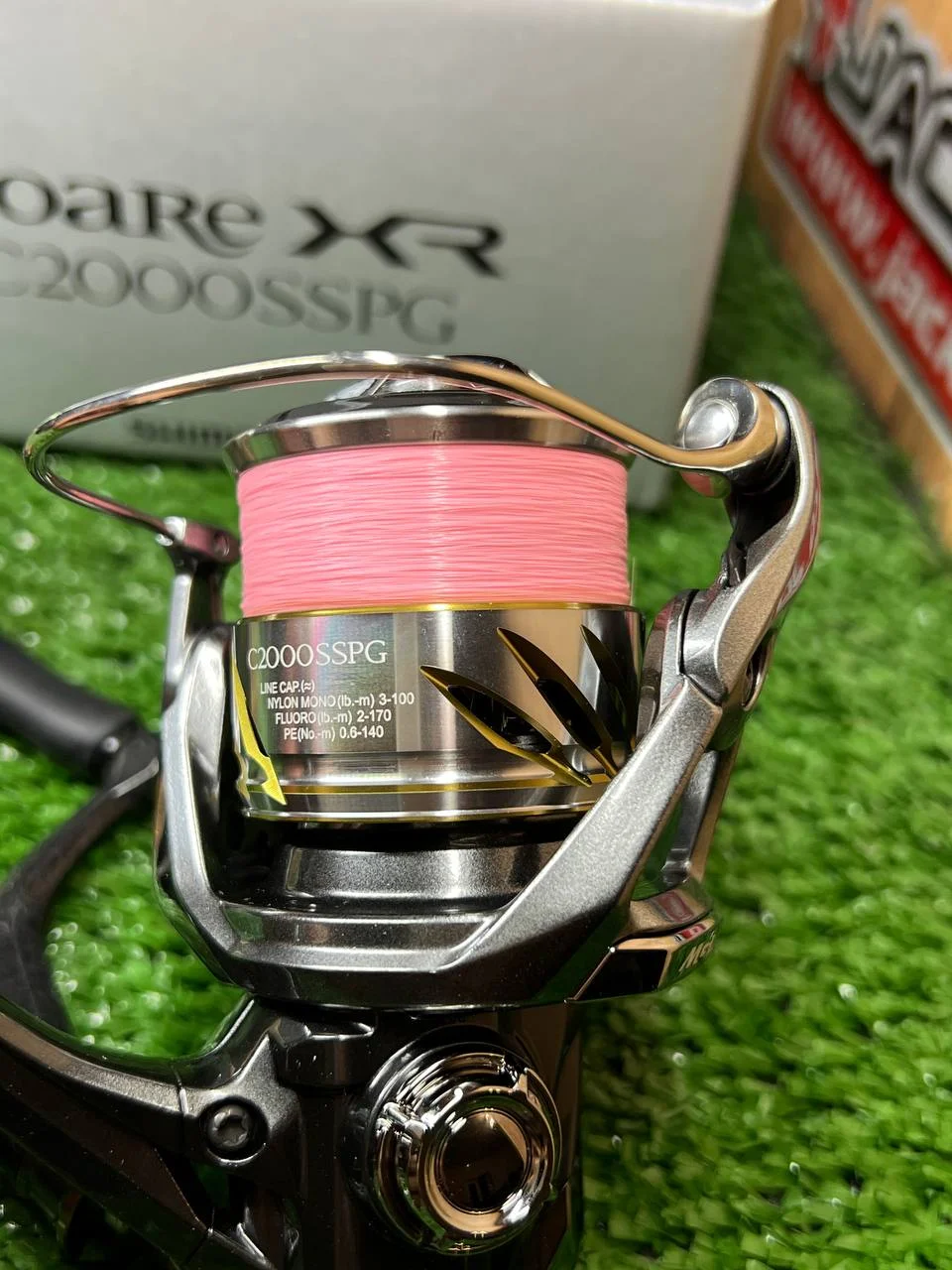 Котушка Shimano Soare XR C2000SSPG (з рілстендом Gomexus)