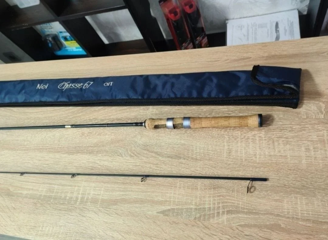 Спінінг Oft Chasse C67 6.7' 2.05м 0.3-5г (відремонтовані кільця)