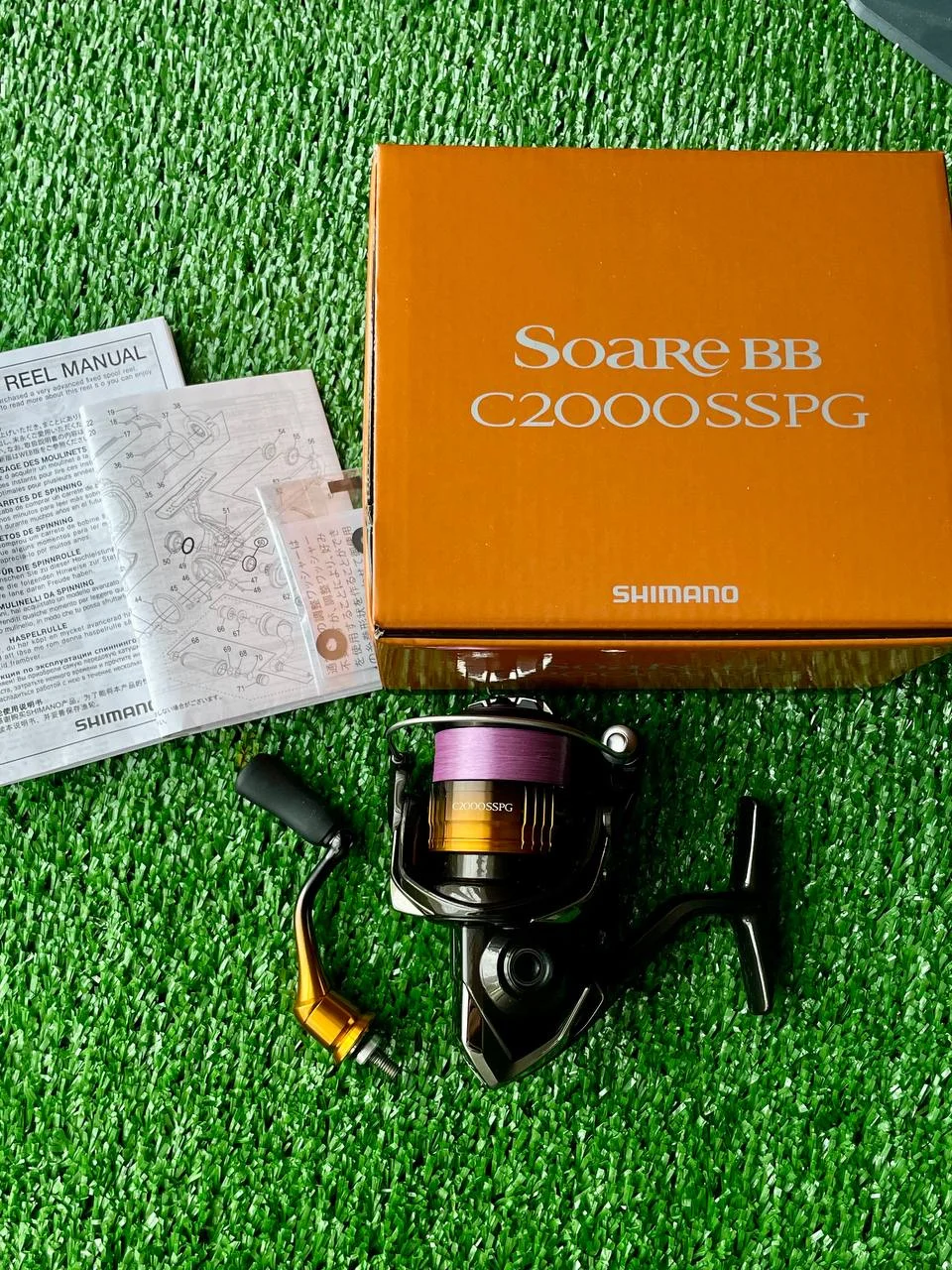 Котушка Shimano Soare BB C2000SSPG (стан нової, б/в)