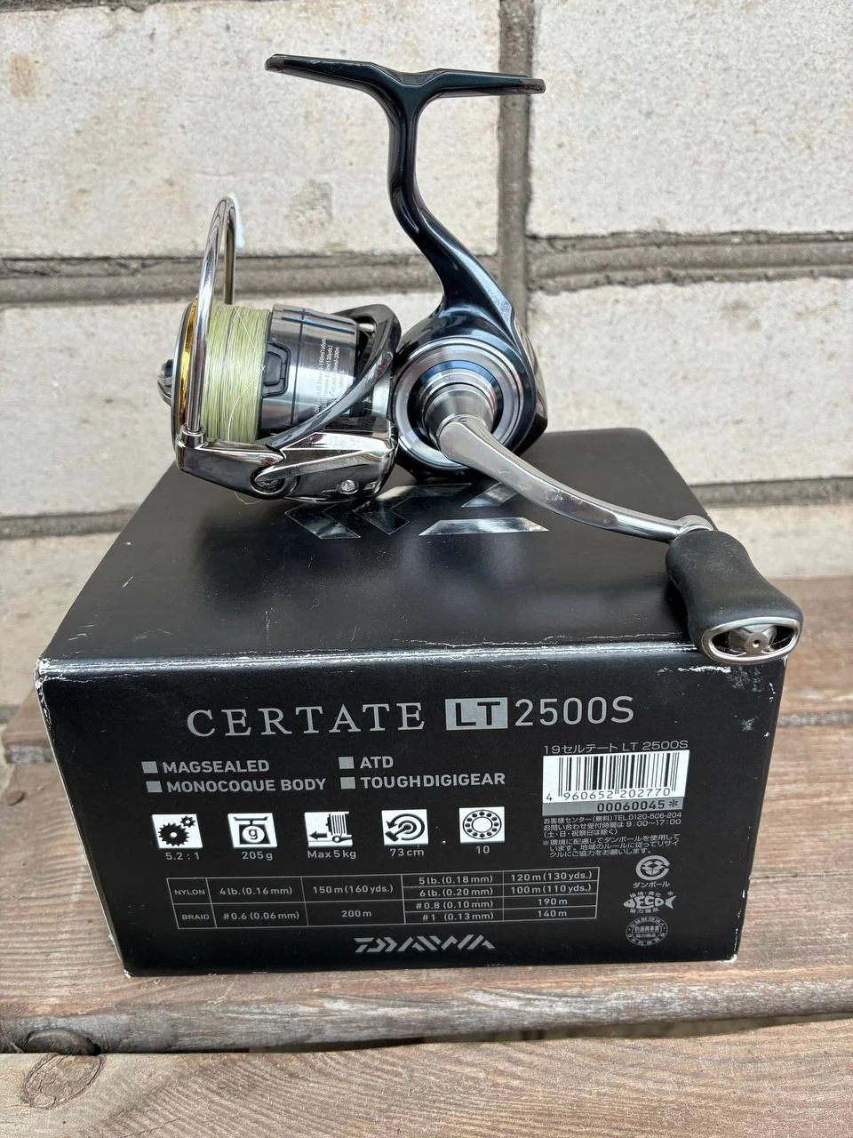 Котушка Daiwa 19 Certate LT 2500S (б/в, стан відмінний)