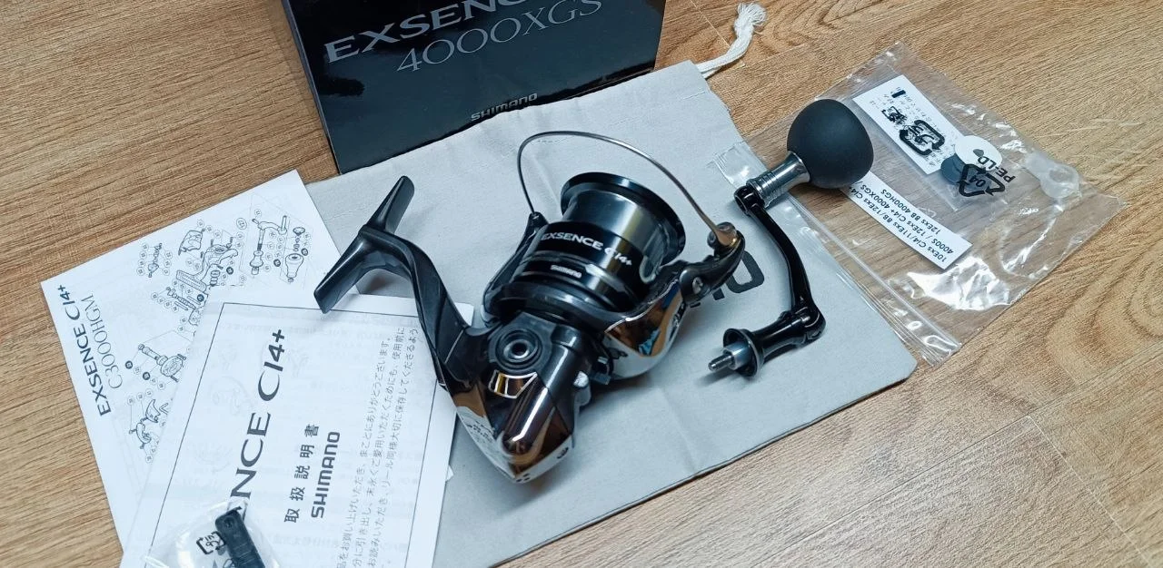 Котушка Shimano Exsence CI4+ 4000XGS (JDM, б/в, повний комплект)