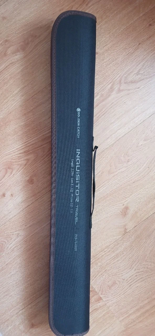 Спінінг Golden Catch Inquisitor Travel INS-764MH (2.29м, 8-32г, 4-частинний, стан близький до нового)