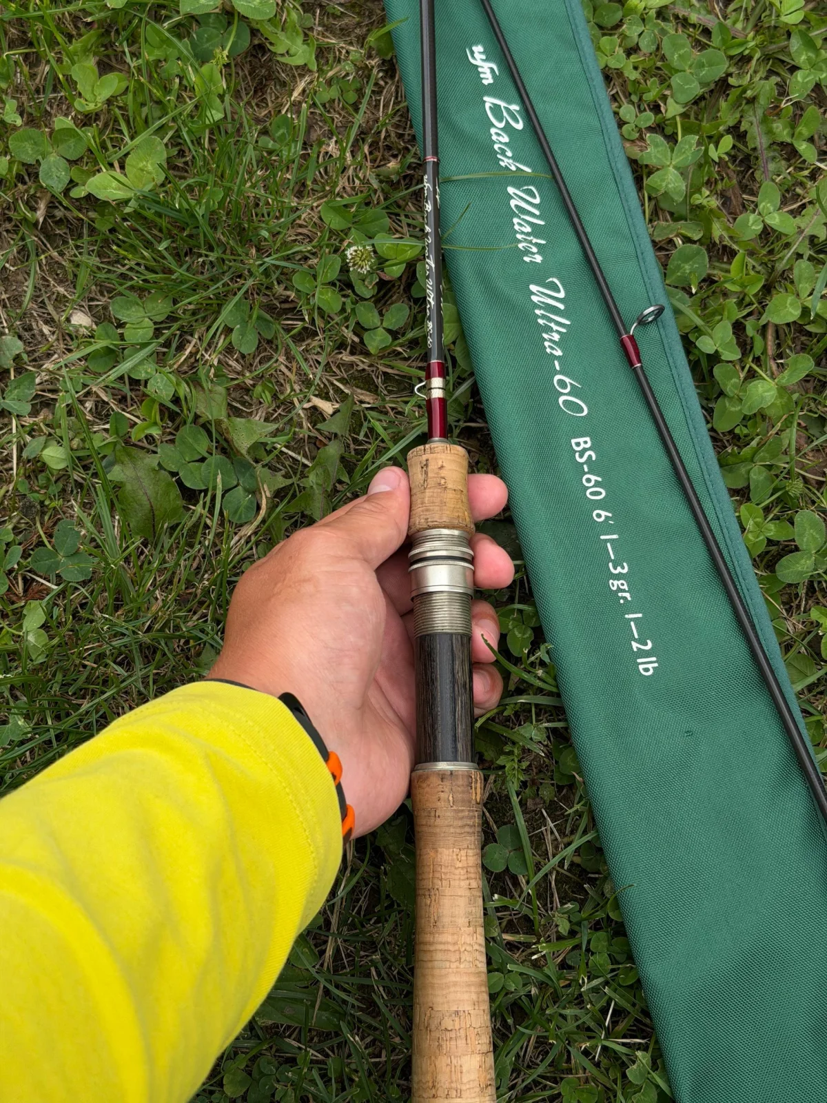 Спінінг UFM Back Water Ultra BS-60 Tournament Custom (1.83м, 1-3г, б/в, дефект корка на ручці)
