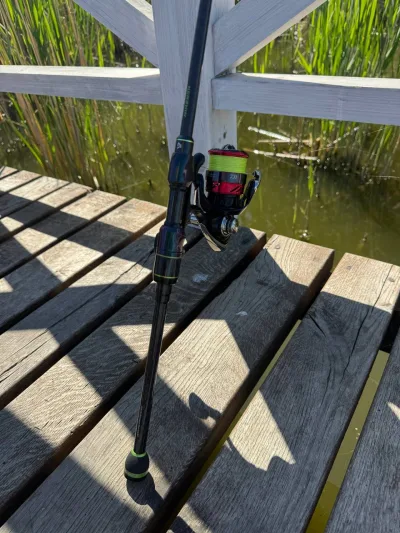 Комплект спінінг Azura 2-12 та котушка Daiwa Ninja 2500