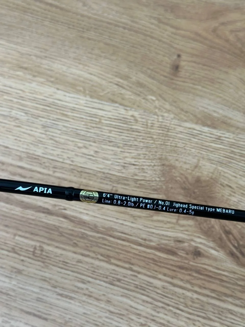 Спінінг Apia Grandage Lite 64 (1.93м, 0.4-5г, б/в, без чохла)
