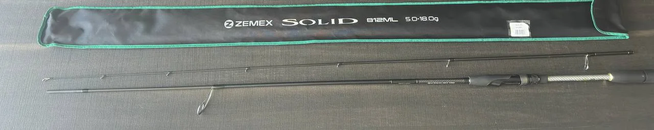 Вудилище Zemex Solid 812ML 2.46м 5.0-18.0г