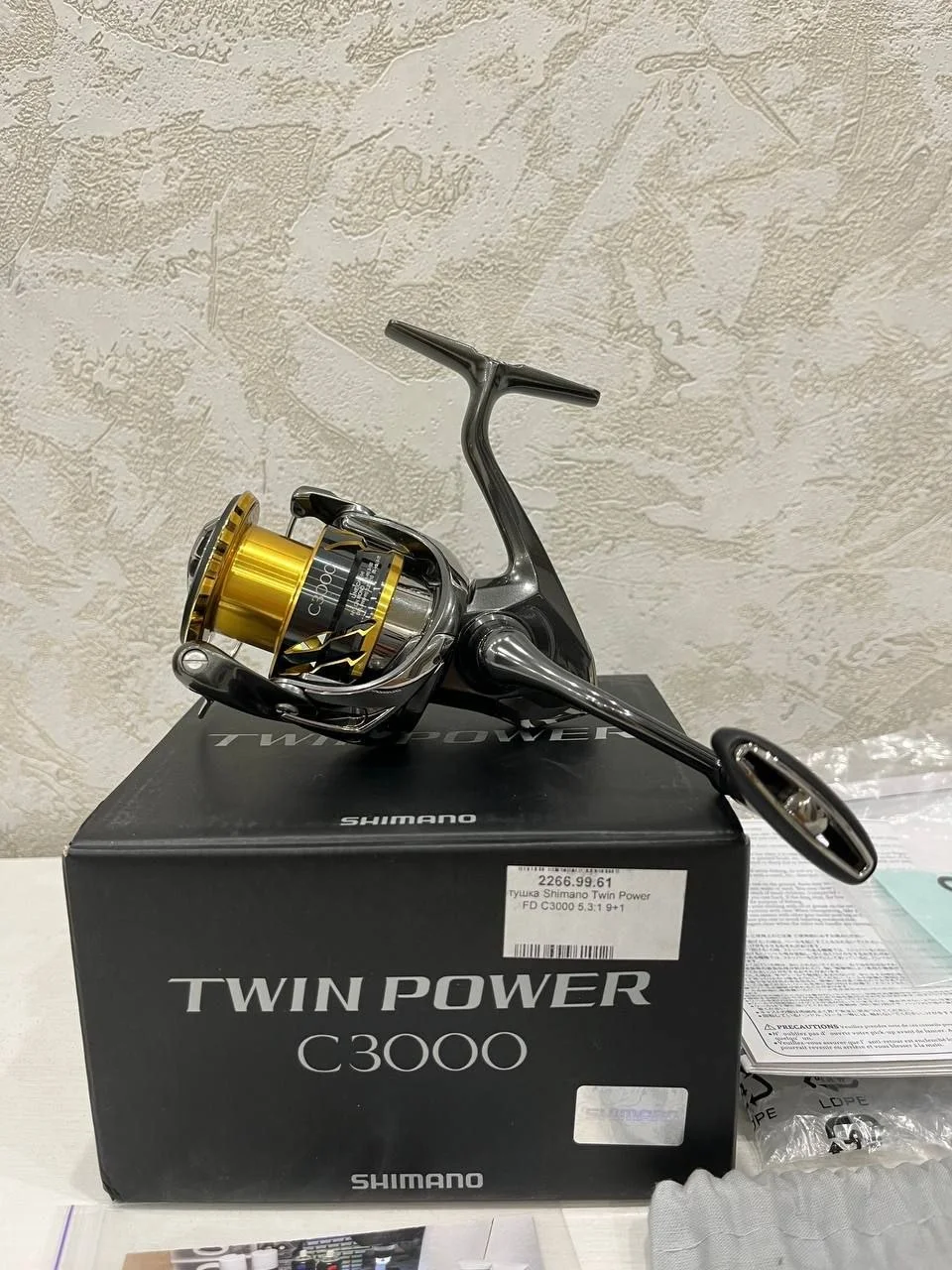 Котушка Shimano Twin Power FD C3000 (після ТО, стан ідеальний)