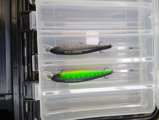 Воблер Jackall squad minnow 80sp 2 шт