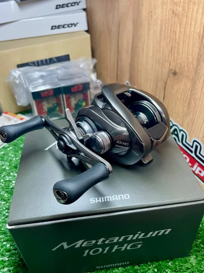 Мультиплікаторна котушка Shimano 23 Metanium 101 HG Left (нова, з Японії)