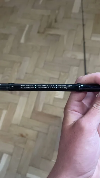 Спінінг Daiwa 23 Silver Creek UL Spin (2.20м, 3-14г, дефект кінчика)