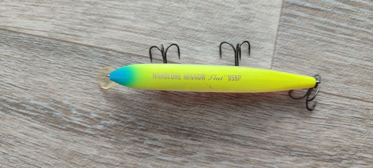 Воблер Yo-Zuri Duel Hardcore Flat Minnow 95SP 12g