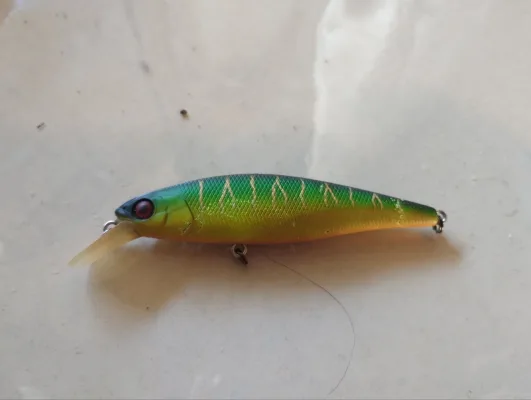 Воблер Jackall Squad Minnow 80SP Matt Tiger (Без гачків)