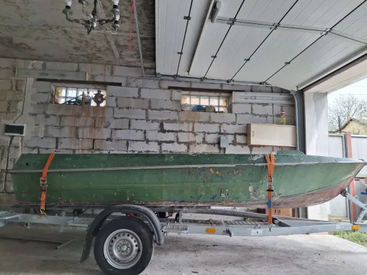 Човен Suzuki 15DT Крим з лафетом