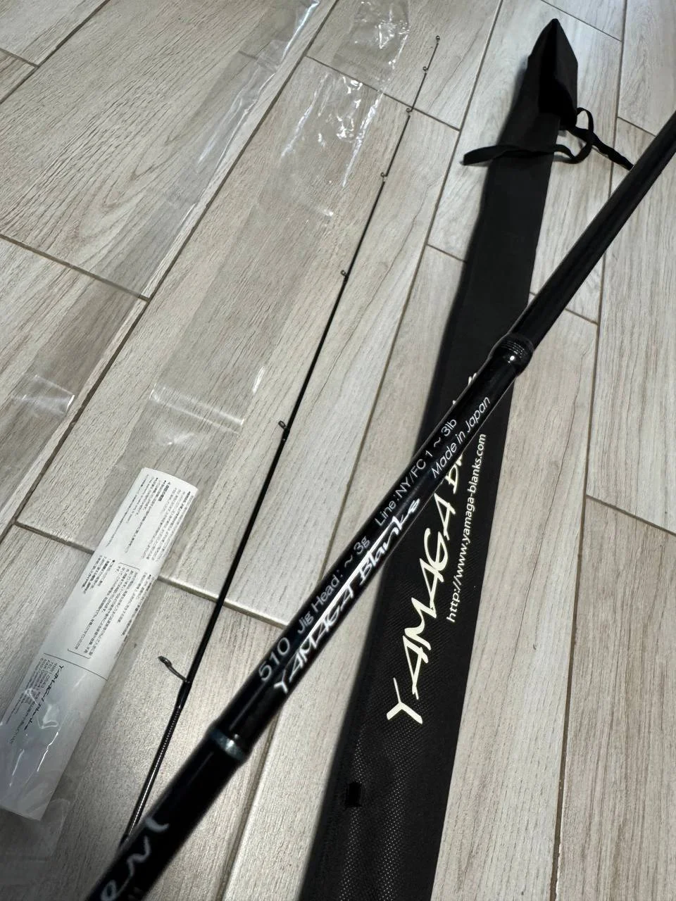 Спінінг Yamaga Blanks Blue Current BLC-510 1.78м до 3г