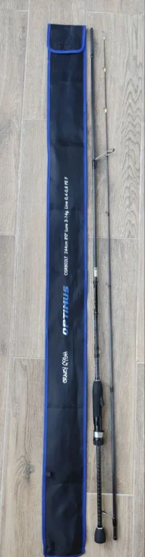 Спінінг Crazy Fish Optimus OSR802LT 2.44м 3-14г