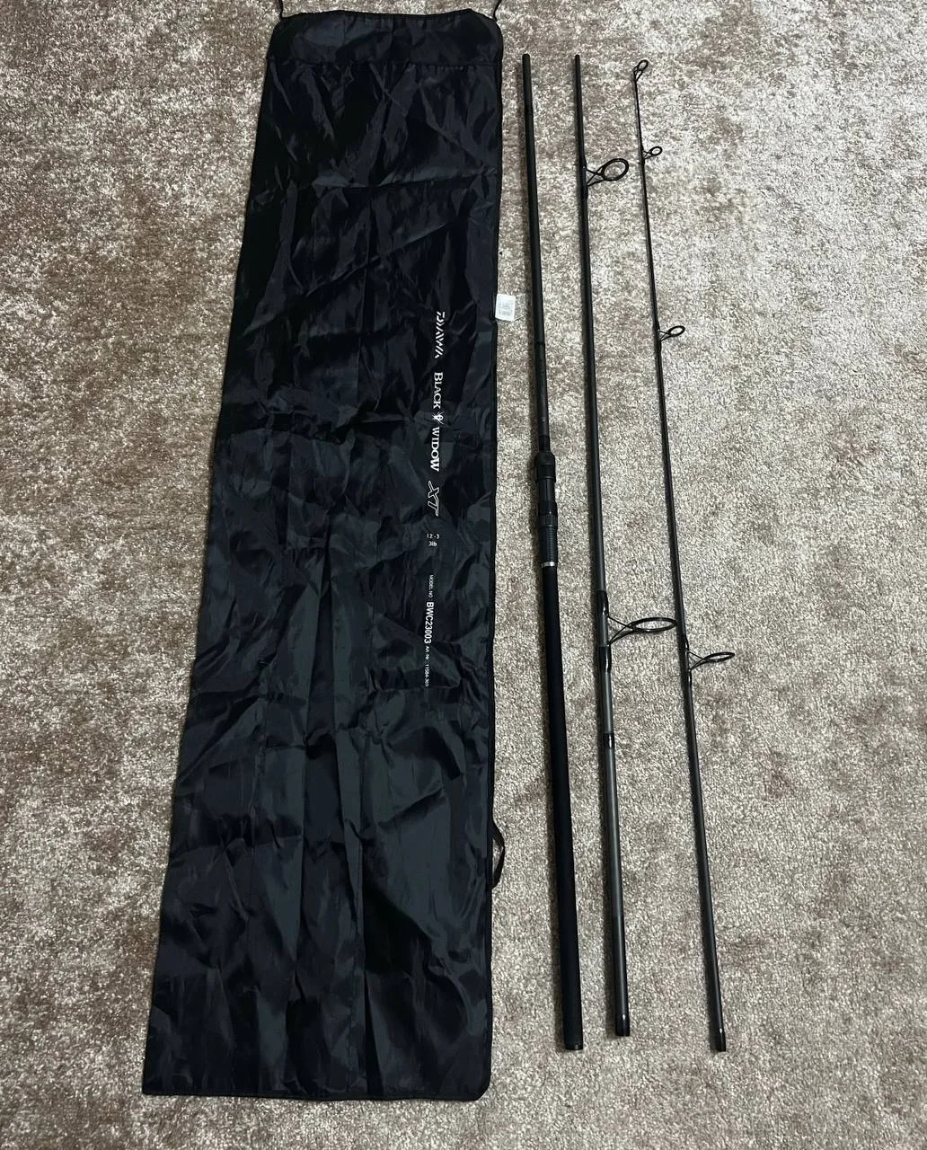 Коропове вудилище Daiwa Black Widow XT Carp 3.60м 3lb