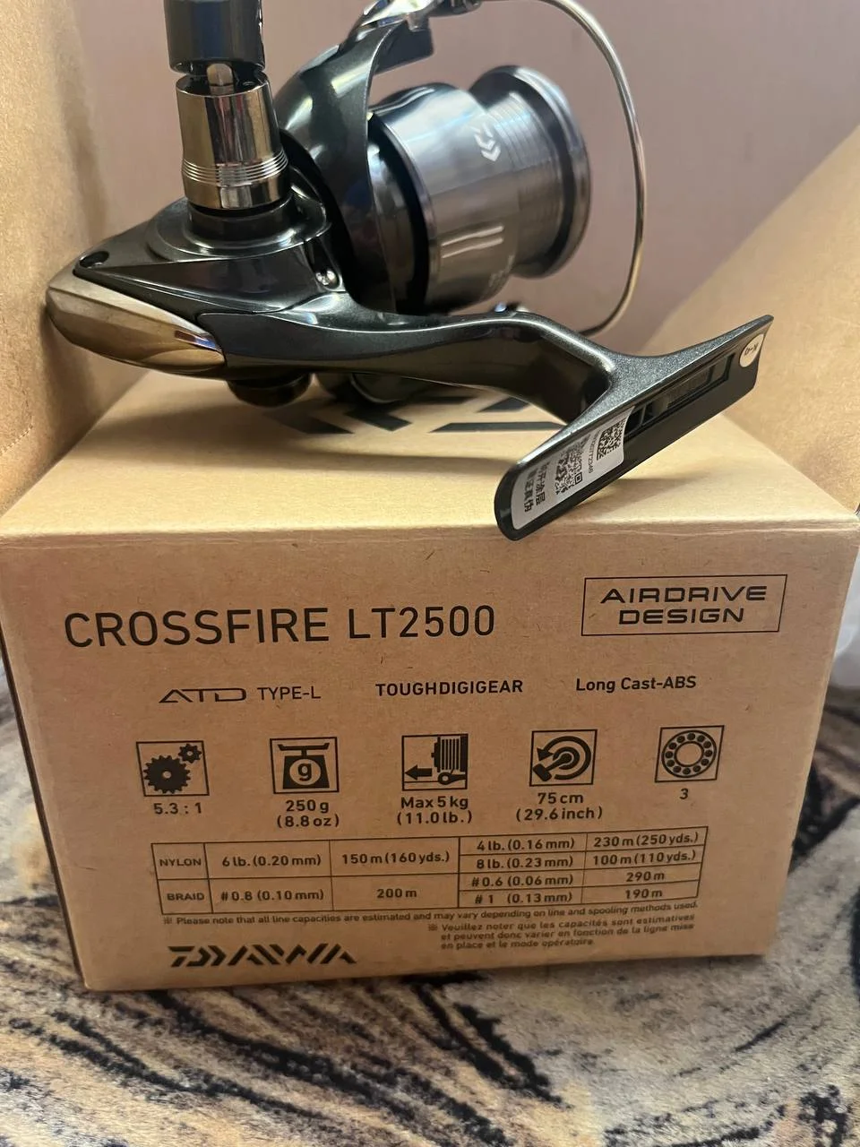 Котушка Daiwa Crossfire 2500