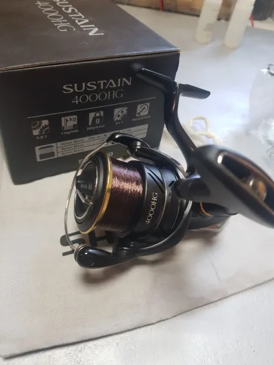 Котушка Shimano Sustain 4000HG