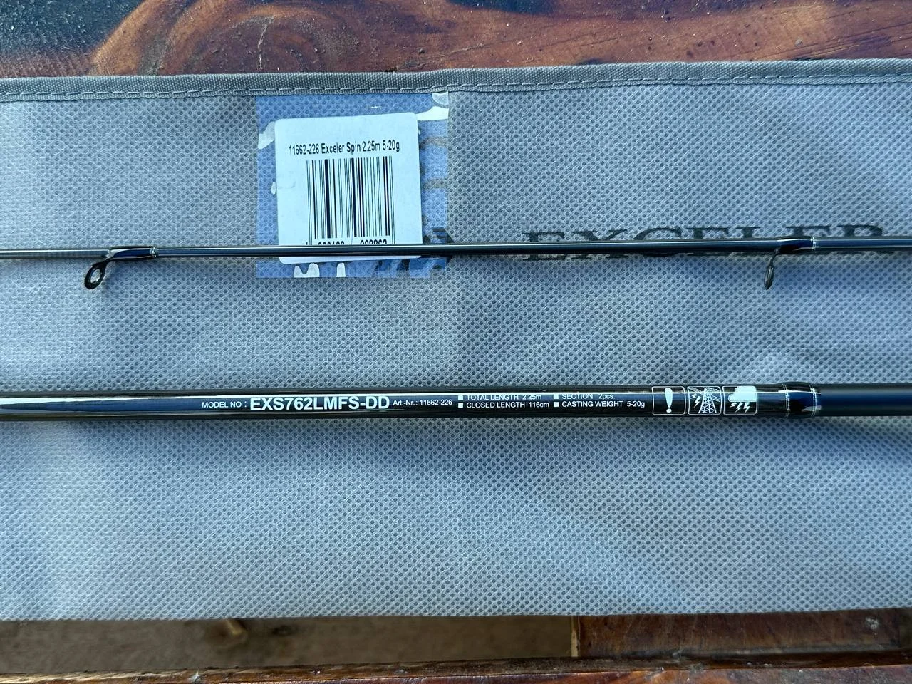 Спінінг Daiwa 24 Exceler Spin 2.25м 5-20г