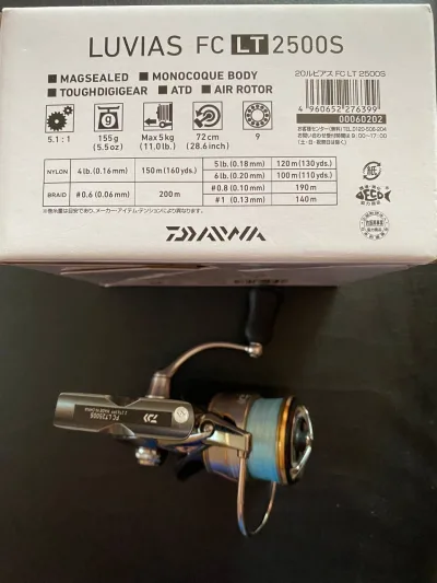 Котушка Daiwa Luvias LT 2500S після ТО