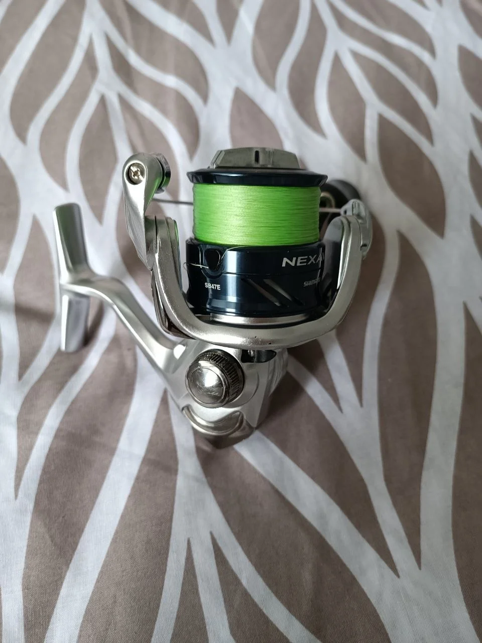 Котушка Shimano Nexave зі шнуром PE 0.08