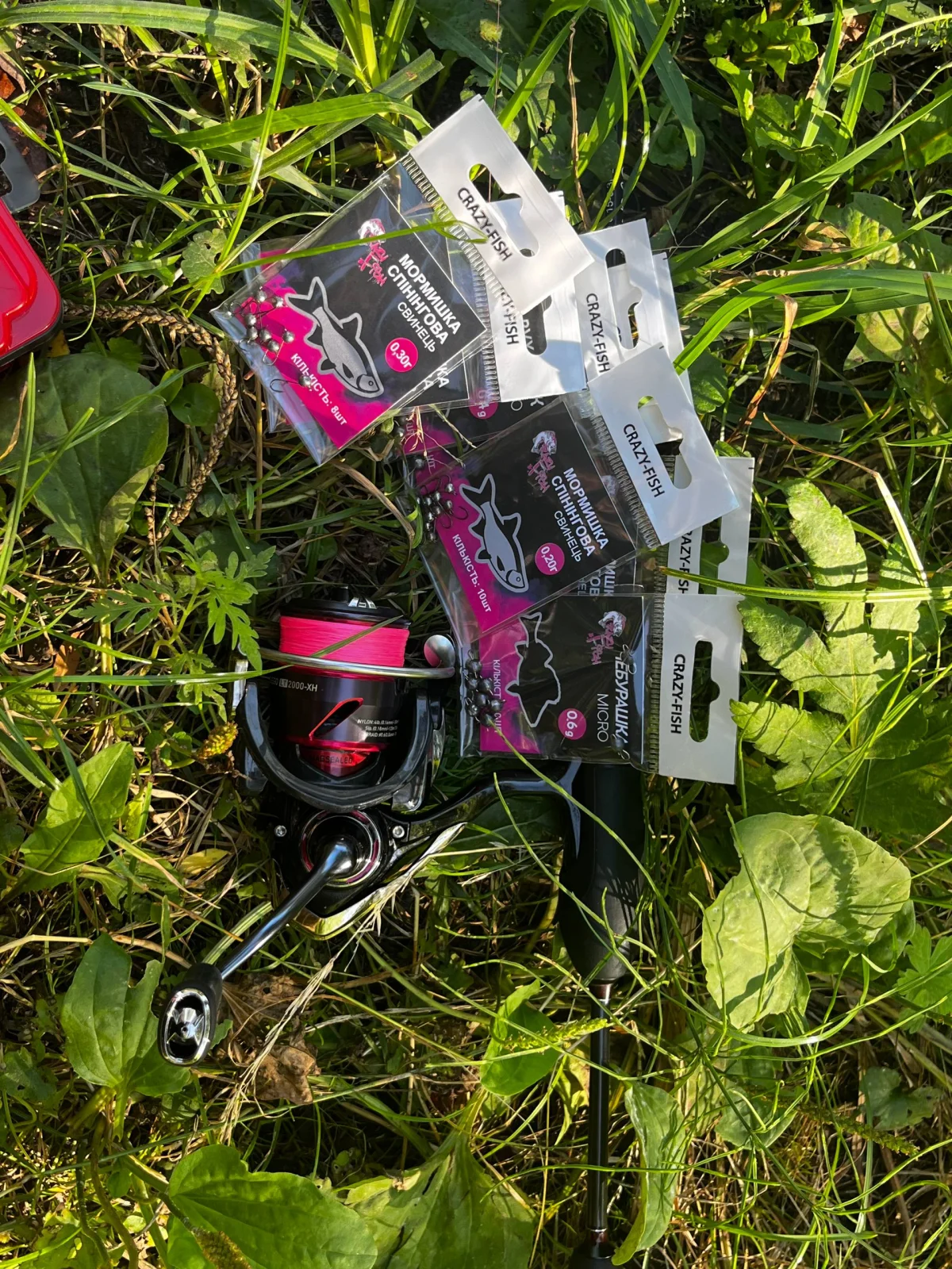 Комплект спінінговий Crazy Fish Nano One SE + котушка Daiwa Fuego 2000