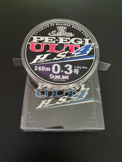 Шнур Sunline PE EGI ULT HS 0.3# 220м