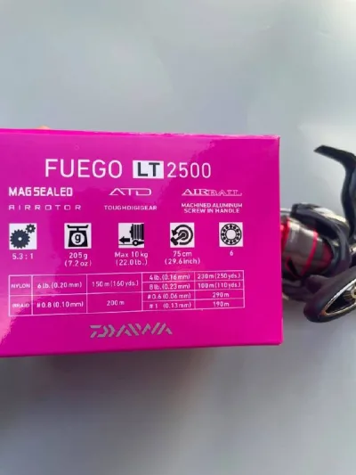 Котушка Daiwa Fuego 20 LT 2500