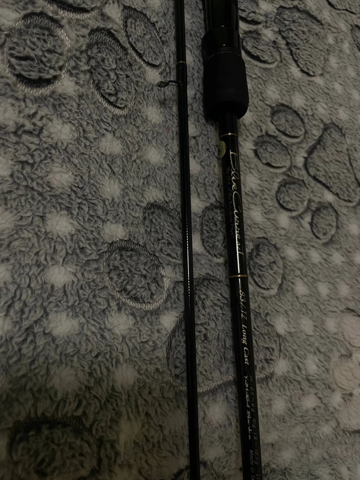 Спінінг Yamaga Blanks Blue Current TZ BLC-83/TZ 2.52m 2-10g