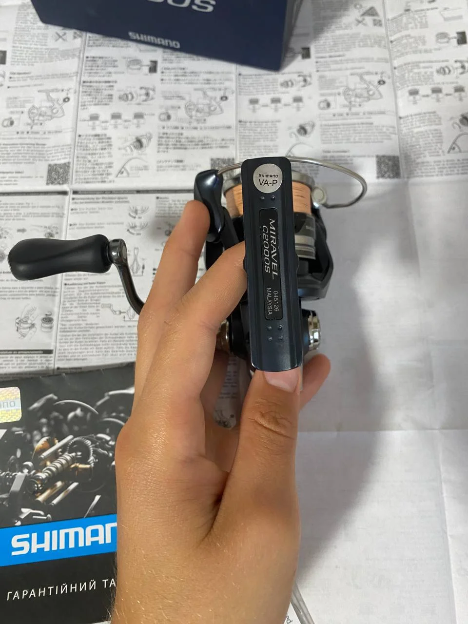 Котушка Shimano Miravel 2000S