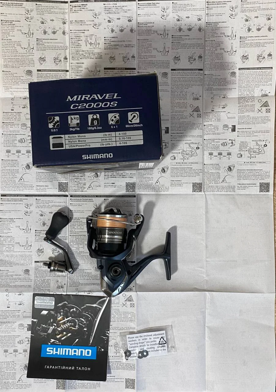 Котушка Shimano Miravel 2000S