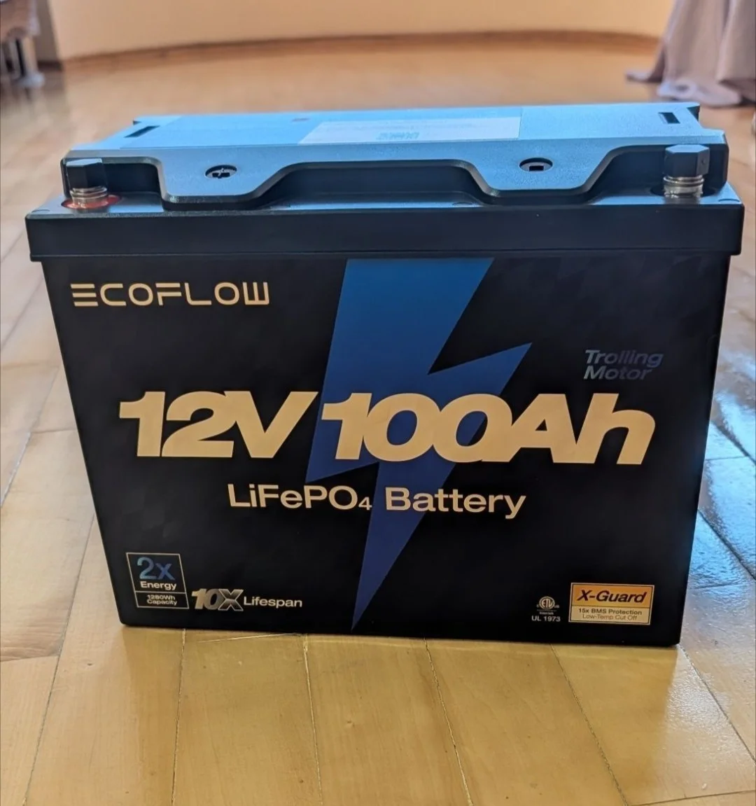 Аккумулятор EcoFlow 12V 100А для тролінгових моторів