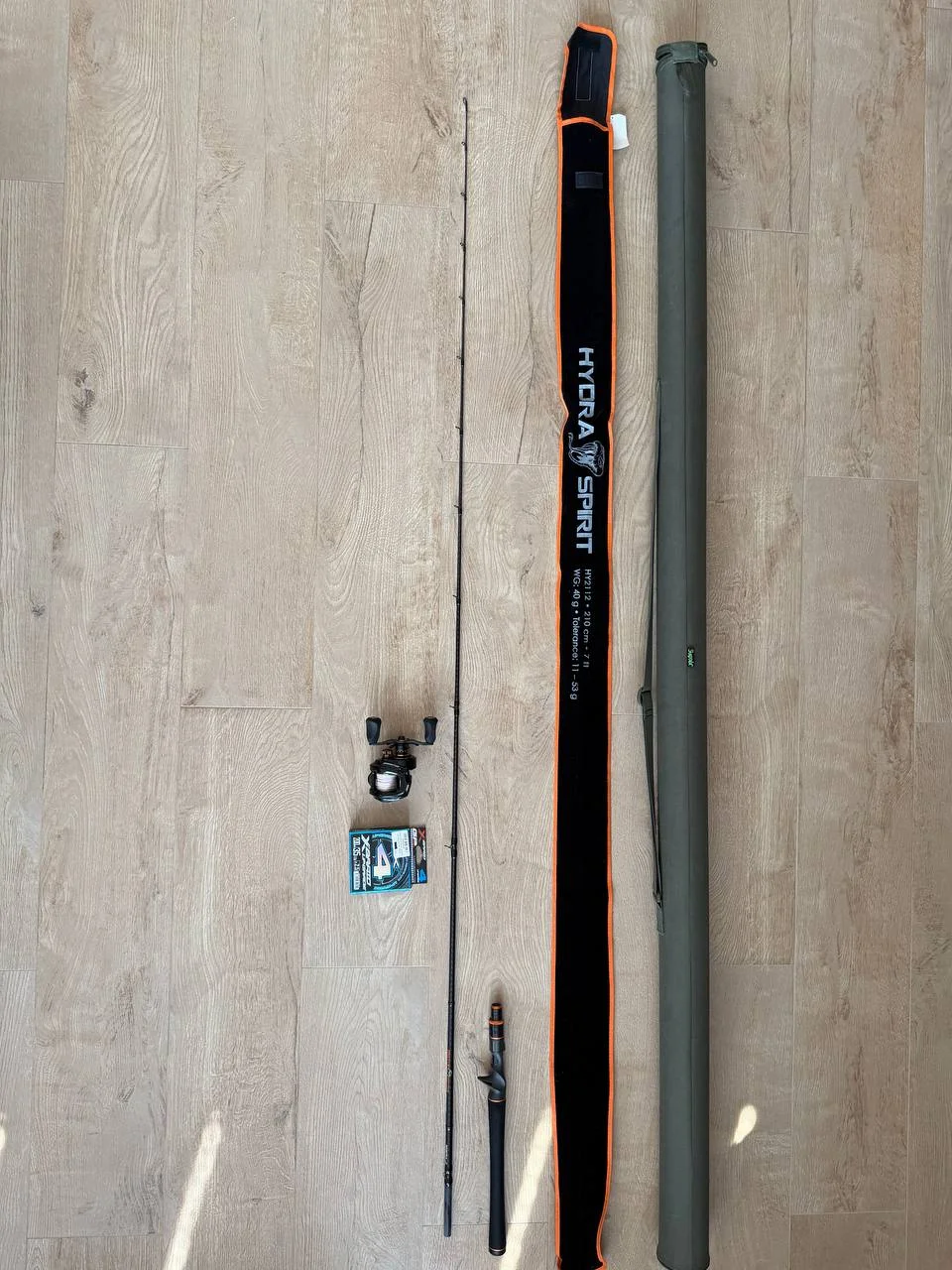 Комплект Sportex HY2112 11-53г та Abu Garcia Revo4