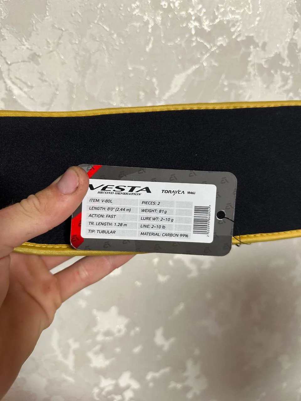 Спінінг Azura 24 Vesta Light Game 80L 2.44м 2-10г