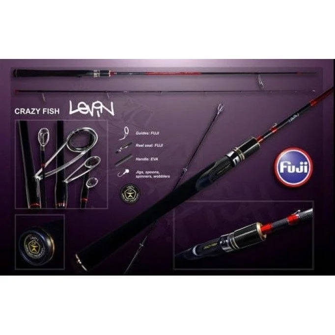 Спінінг Crazy Fish Levin 2.36м 10-35г