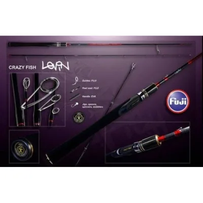Спінінг Crazy Fish Levin 2.36м 10-35г