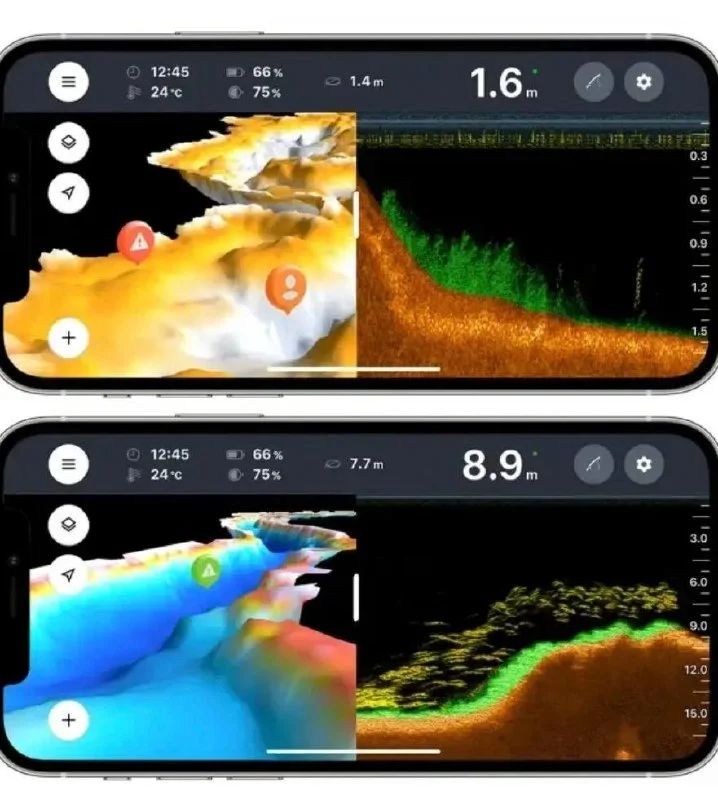 Ехолот Deeper CHIRP+ 3 бездротовий 3D