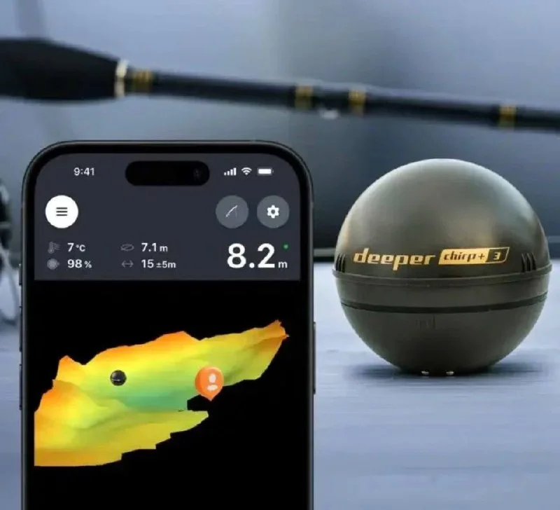 Ехолот Deeper CHIRP+ 3 бездротовий 3D