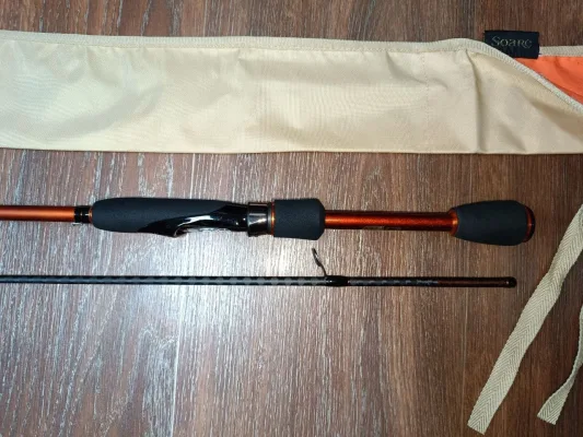 Спінінг Shimano Soare GAME S709ULT, тест 0.8-8