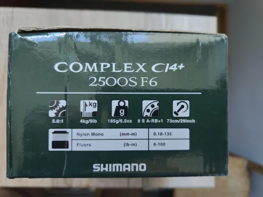 Котушка Shimano Complex 2500S F6