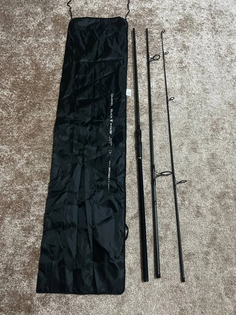 Коропове вудилище Daiwa Black Widow XT Carp 3.60м 3lb