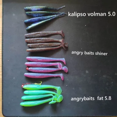 Набір приманок Big Bait 3.8-7 дюймів