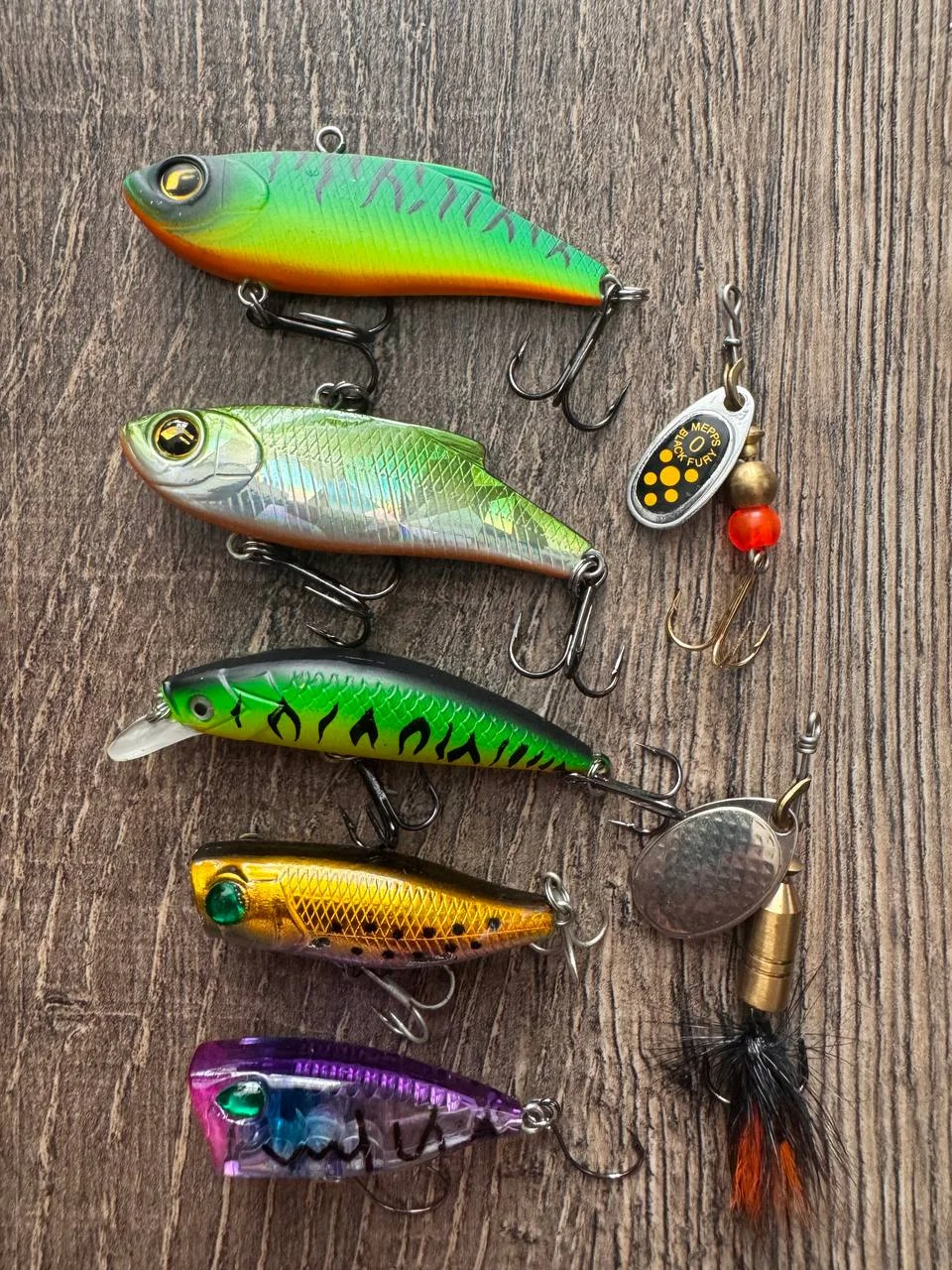 Набір приманок Jaxon Hunter Daiwa TD Pencil 18г