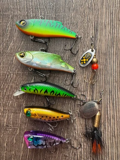 Набір приманок Jaxon Hunter Daiwa TD Pencil 18г