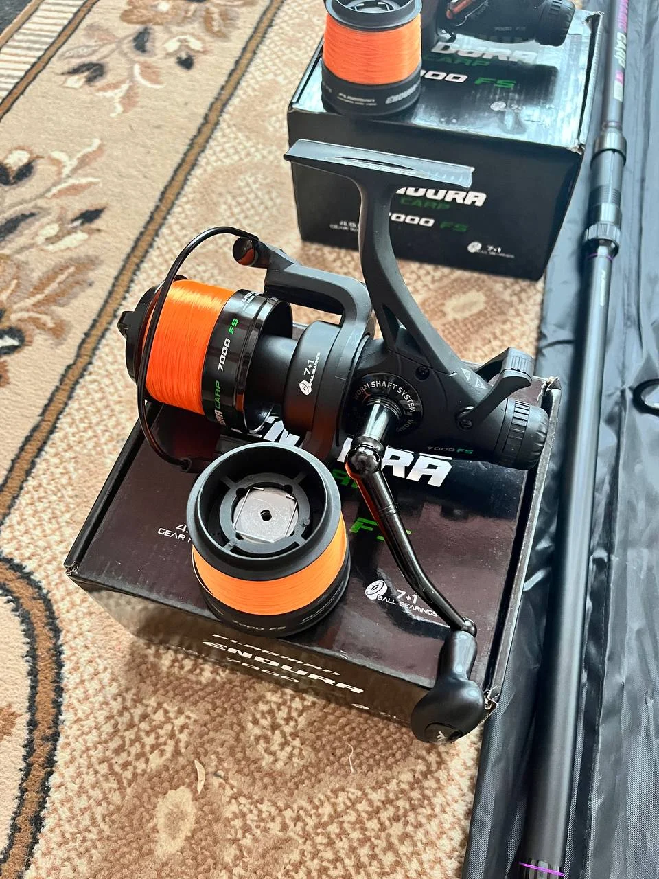 Комплект Flagman Endura Carp 7000FS та Megic Carp 3,25lb