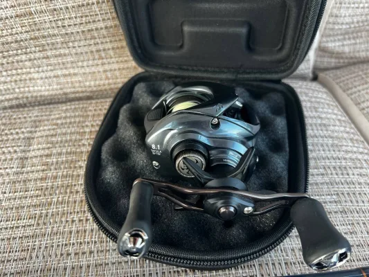 Комплект вудлище Major Craft Baspara та мультиплікатор Daiwa