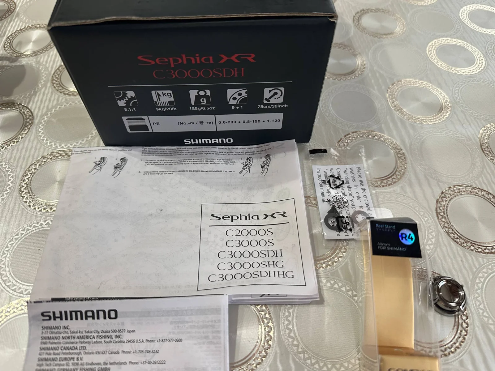 Котушка Shimano Sephia XR 25 C3000S