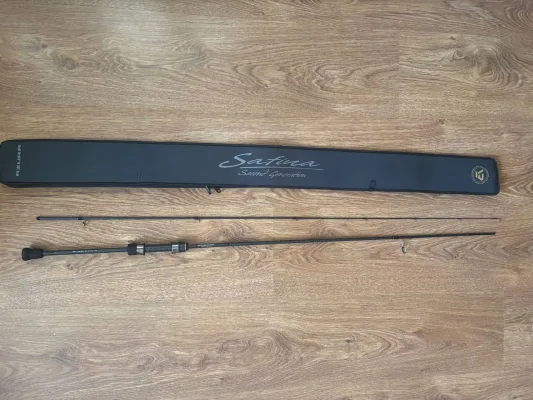 Комплект спінінг Azura Safina S64UL 1.93м 0.3-4г Daiwa 2500